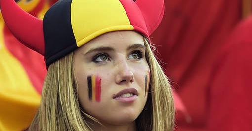 Hot World Cup Fan Lands Modeling Contract After Being Shown On TV During Game
